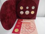 Cassette met 6 x Proof muntsets 1996 t/m 2001 Ned., Ophalen of Verzenden, Koningin Beatrix, Overige waardes, Setje