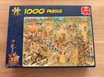 Jan van Haasteren puzzel 1000 stuks - Ridder, Ophalen, 500 t/m 1500 stukjes, Gebruikt, Legpuzzel
