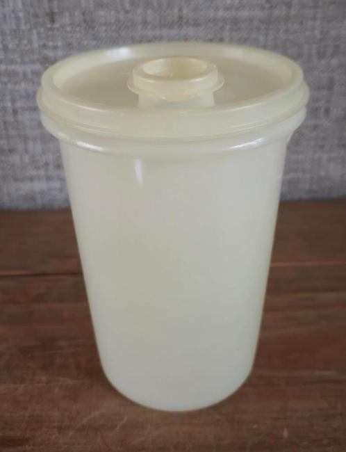 Tupperware Voorraadbus met schenktuit 1L Hoogte 16,5cm, Huis en Inrichting, Keuken | Tupperware, Zo goed als nieuw, Bus of Trommel