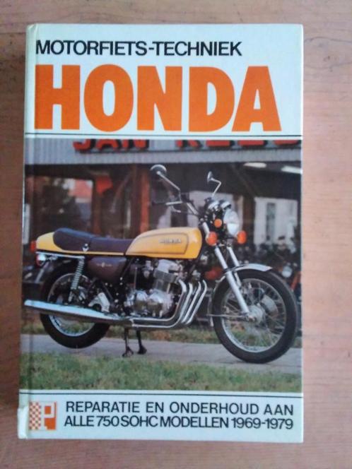 Motorfiets-techniek: Honda-CB750 / Honda-4 750, Motoren, Handleidingen en Instructieboekjes, Honda, Verzenden