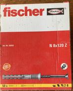 Doos Fischerpluggen N 8x120 Z 50 stuks.Nieuw in doos., Ophalen of Verzenden, Nieuw, 100 tot 250 mm, Overige typen