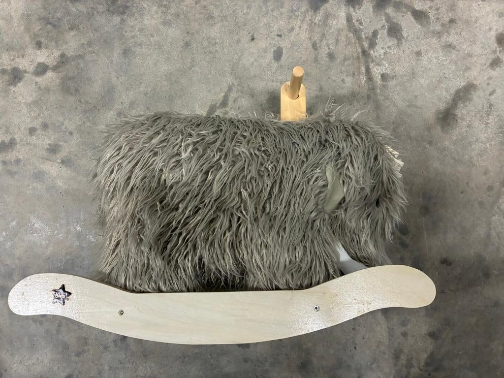 Kidconcept Mammoet schommelpaard, Ophalen, Zo goed als nieuw