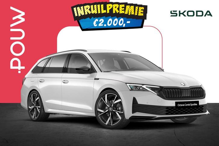 Skoda Octavia Combi 1.5 TSI 150pk MHEV Sportline Tour | 19", Auto's, Skoda, Bedrijf, Te koop, Octavia, ABS, Achteruitrijcamera
