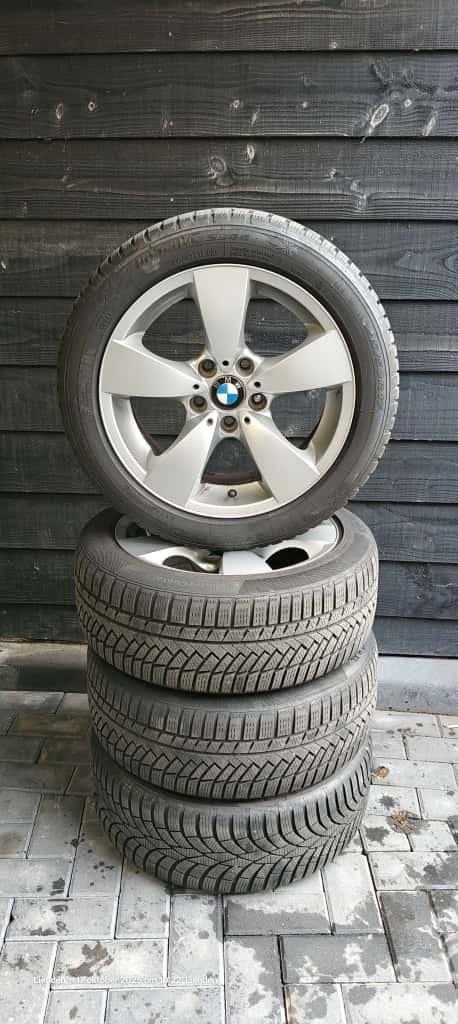 BMW Winterbanden met Velgen - 17 inch, Auto-onderdelen, Banden en Velgen, Banden en Velgen, Winterbanden, 17 inch, 225 mm, Personenwagen