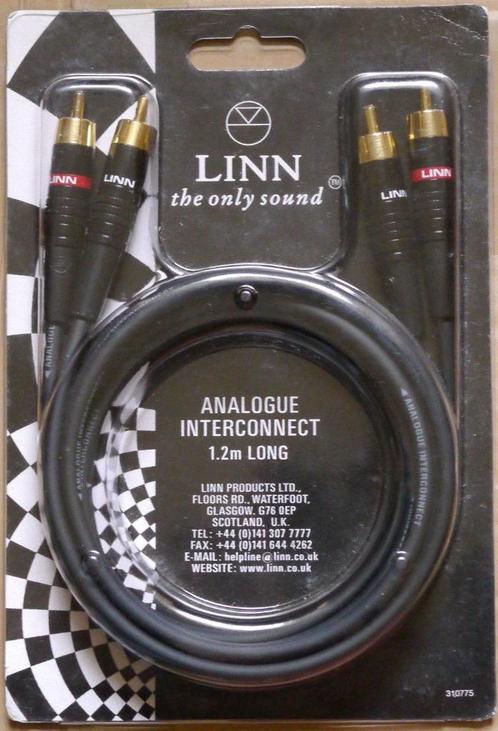 Linn interconnect 1,2 meter, Audio, Tv en Foto, Audiokabels en Televisiekabels, Zo goed als nieuw, Interlink-kabel, Minder dan 2 meter