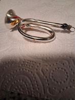 oude trompet kerstbal/kerstornament., Diversen, Ophalen of Verzenden, Gebruikt