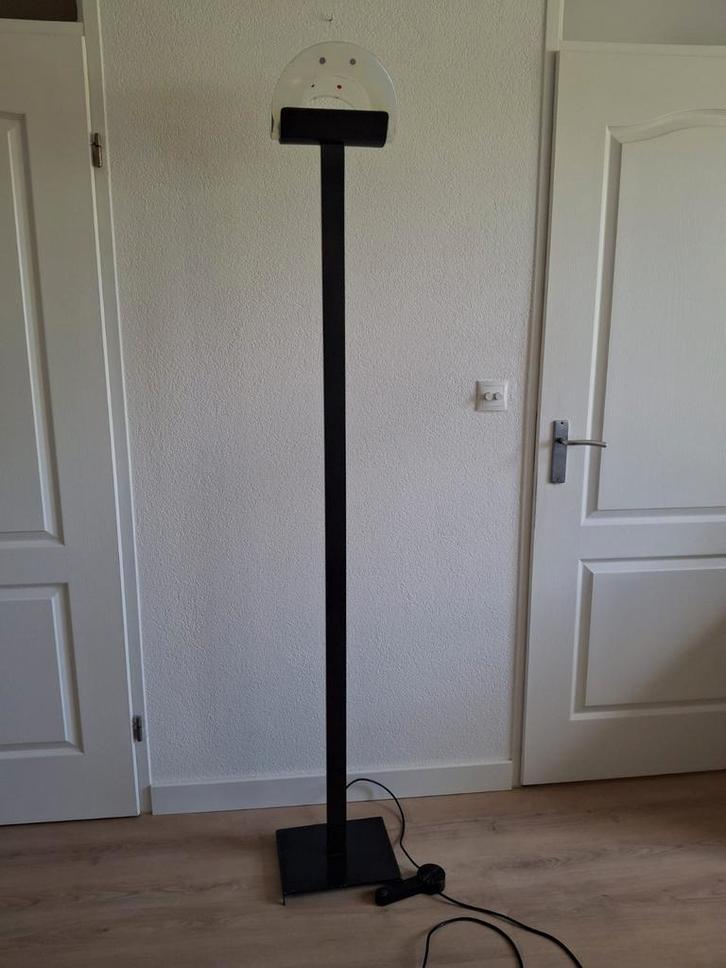 Bijzondere design vloerlamp jaren 70, Huis en Inrichting, Lampen | Vloerlampen, Zo goed als nieuw, Glas, Ophalen