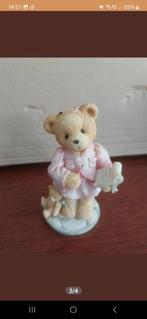 Hillary Hugabear, beren beeldje h, Ophalen of Verzenden, Zo goed als nieuw, Beeldje, Cherished Teddies