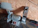 Kinzo slijpmachine/bandschuurmachine, 8E430, Doe-het-zelf en Verbouw, Gereedschap | Slijpmachines, Ophalen, Gebruikt, Werkbankslijpmachine
