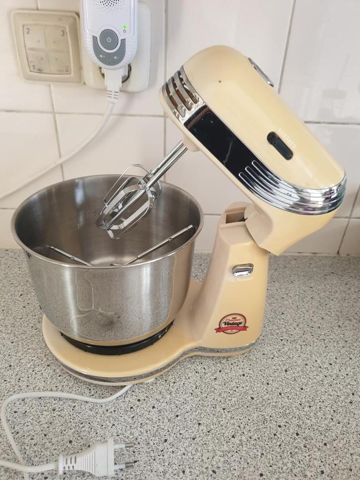 Vintage Standmixer - Zo Goed Als Nieuw!, Witgoed en Apparatuur, Keukenmixers, Zo goed als nieuw, 2 tot 3 liter, 3 snelheden of meer