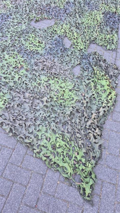 leger camouflage doek net  3 x 3 meter, Verzamelen, Militaria | Algemeen, Landmacht, Kleding of Schoenen, Nederland, Ophalen of Verzenden