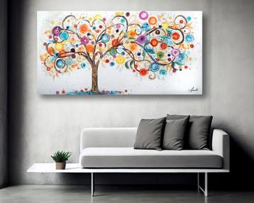 Kunstwerk/ schilderij Tree XXL Monika Spiewak beschikbaar voor biedingen