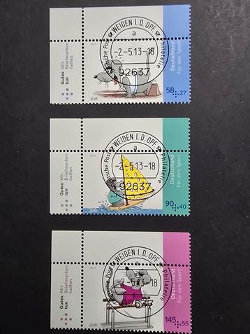 Michel 3004-3006 2013 - Cartoons beschikbaar voor biedingen