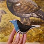 Antiek/Vintage Houten Vogel uit Zweden, Ophalen of Verzenden
