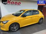 Peugeot 208 1.2 PureTech Allure selection camera stoelverw,e, Voorwielaandrijving, Stof, Zwart, Met garantie (alle)