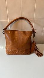 Tas  micmacbags leder cognac kleur 35 h 28.5 l, Sieraden, Tassen en Uiterlijk, Tassen | Damestassen, Ophalen of Verzenden, Zo goed als nieuw