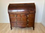 Antieke Houten Secretaire Rolluik Kast, Ophalen