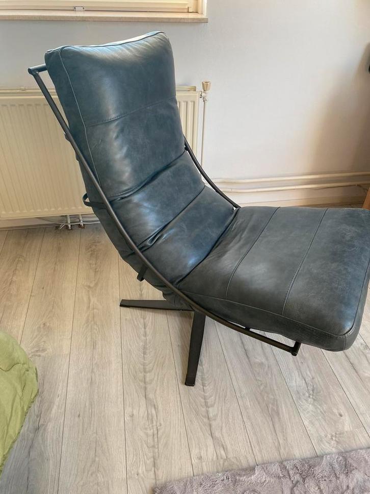 Te koop fauteuil Anker, Huis en Inrichting, Fauteuils, Zo goed als nieuw, Leer, 50 tot 75 cm, 75 tot 100 cm, Ophalen of Verzenden
