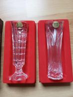 kristallen vazen, Overige kleuren, Ophalen of Verzenden, Minder dan 50 cm, Glas