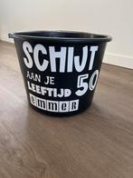 Cadeau Emmer 50 Jaar Sarah/Abraham, Ophalen, Nieuw, Kunststof, Met handgreep