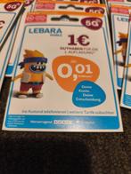 100x Duitse Lebara SIM’s – Direct Gebruiken!, Ophalen of Verzenden, Nieuw