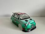Tamiya Fiat 500 Abarth M-chassis body 1/10 rc auto, Elektro, Gebruikt, Ophalen of Verzenden, Schaal 1:10