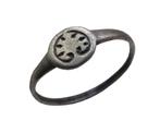 Bodemvondst Middeleeuws zilveren ring met Levensboom, Antiek en Kunst, Zilver, Verzenden