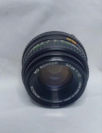 Minolta MD Rokkor 50mm 1:1.7 beschikbaar voor biedingen