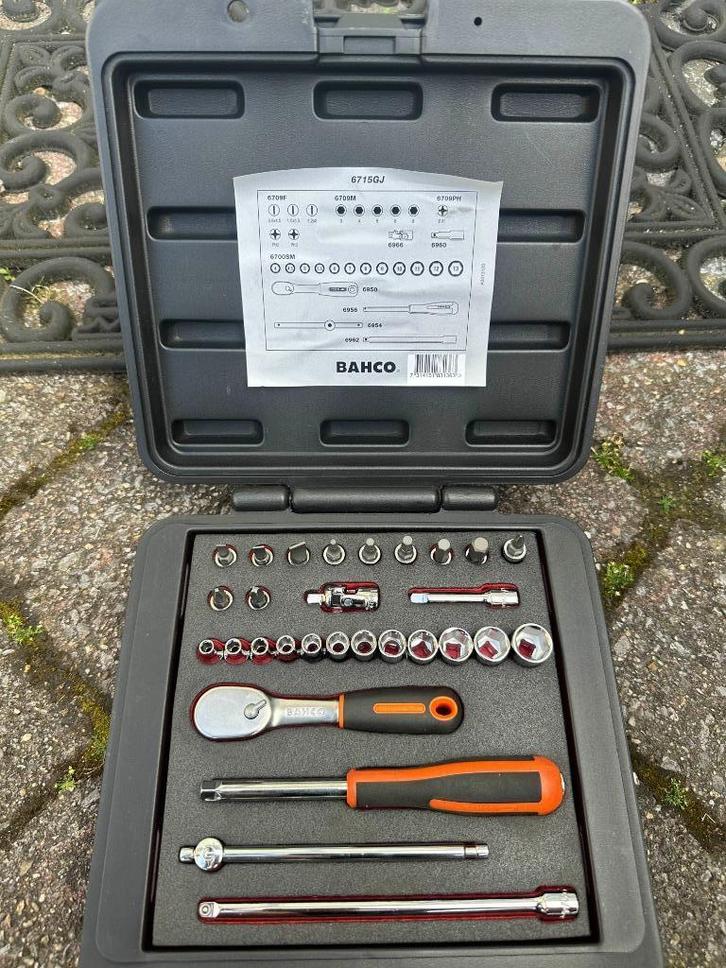 Bahco 1/4 doppenset ( snap on ), Doe-het-zelf en Verbouw, Gereedschap | Handgereedschap, Nieuw, Ophalen of Verzenden