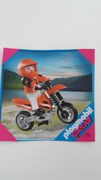 playmobil 4698 kind met motorfiets crossfiets, Kinderen en Baby's, Speelgoed | Playmobil, Ophalen of Verzenden, Zo goed als nieuw
