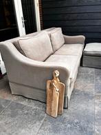 Bank Ivo 3-zits - incl hocker - Landelijke Stijl, Huis en Inrichting, Banken | Bankstellen, Ophalen, 100 tot 125 cm, Driepersoons