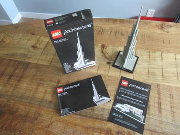 Complete set Lego At The Top BURJ KHALIFA Architecture 21008 beschikbaar voor biedingen