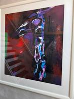 Zeefdruk van Nico Molenkamp, Antiek en Kunst, Kunst | Schilderijen | Abstract, Ophalen of Verzenden