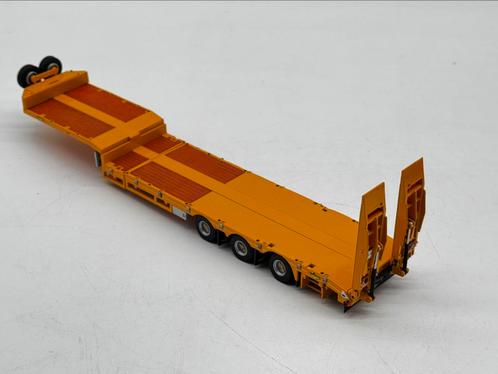 WSI BROSHUIS uitschuifbare dieplader + kleppen, Hobby en Vrije tijd, Modelauto's | 1:50, Nieuw, Bus of Vrachtwagen, Wsi, Ophalen of Verzenden