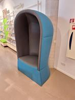 akoestische stoel blauw, Huis en Inrichting, Ophalen, Gebruikt, Strandstoel, 75 tot 100 cm