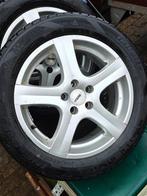 16 inch 5x100 ALU velgen met winterbanden 205/55, RIJKLAAR!, Auto-onderdelen, Banden en Velgen, Ophalen, Gebruikt, Velg(en), 16 inch