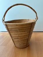 Rotan emmer/mand, Gebruikt, Mand, Rond, Ophalen of Verzenden