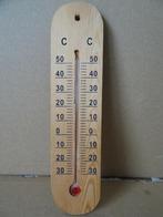 Thermometer vintage houten thermometer nieuwe thermometer, Binnenthermometer, Ophalen of Verzenden, Zo goed als nieuw