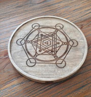 Kristallen grid bord Happinez  beschikbaar voor biedingen