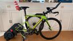 Cannondale Slice Triatlonfiets - Ultegra DI2 - Zipp Vuuka, Fietsen en Brommers, Fietsen | Racefietsen, 28 inch, Carbon, 10 tot 15 versnellingen