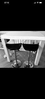 Gratis alleen Bartafel, Gebruikt, In hoogte verstelbaar, Ophalen of Verzenden, 90 cm of meer