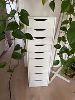 Ikea Alex ladekast 115cm hoog, Ophalen, Minder dan 50 cm, 5 laden of meer, Zo goed als nieuw