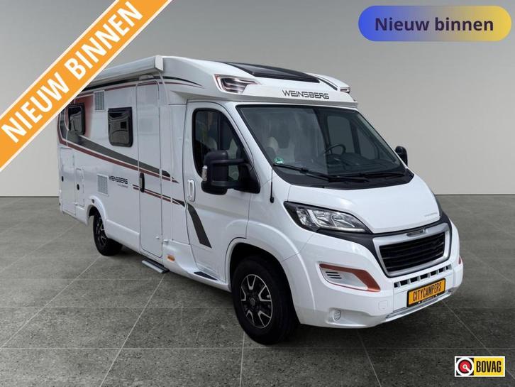 Weinsberg CaraCompact Pepper 600 MEG 2x airco, Sateliet, 163, Caravans en Kamperen, Campers, Bedrijf, tot en met 2, Half-integraal