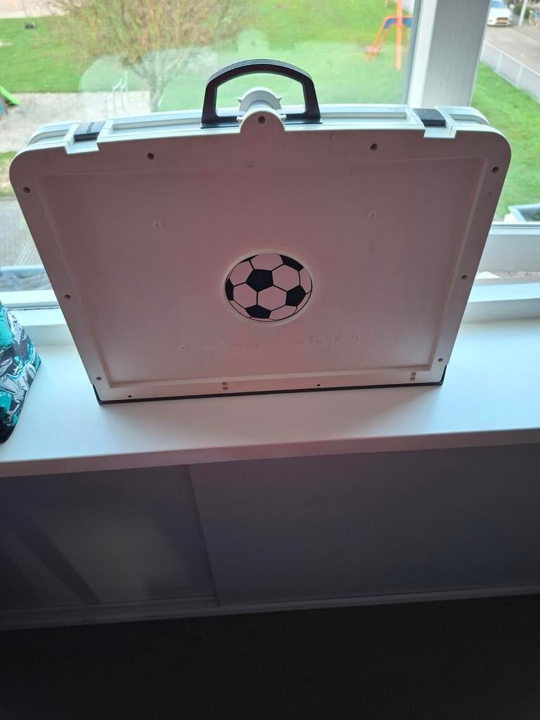 Playmobil Voetbalstadion Meeneem - Zonder balletjes, Ophalen of Verzenden, Gebruikt, Complete set