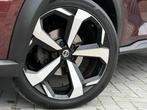 Nissan Juke 1.0 DIG-T Tekna Automaat 360 camera Carplay Navi, Gebruikt, Zwart, Leder en Stof, Bedrijf