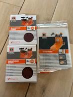 Schuurschijven 80/120 + Stofzak Kanten Schuurmachine, Ophalen, Nieuw