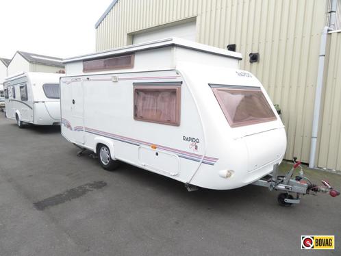 Rapido Club 42 CP +Mover, Caravans en Kamperen, Caravans, tot en met 3, Treinzit, Rapido, Dwarsbed, Overige typen, Fietsenrek