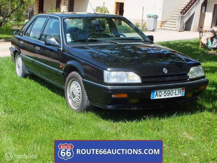 Renault 25 V6 Turbo Baccara | 1991 | Route 66 Auctions, Auto's, Oldtimers, Bedrijf, Te koop, Renault, Benzine, Overige carrosserieën