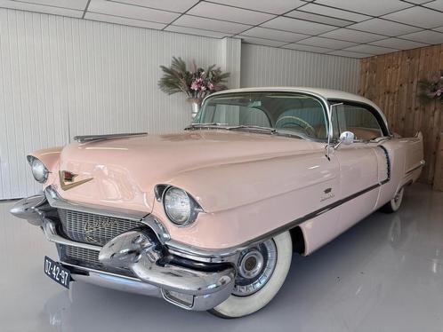 Cadillac Sedan de ville V8, 1956, pink automaat, Auto's, Cadillac, Bedrijf, Te koop, Overige modellen, Lederen bekleding, Overige brandstoffen