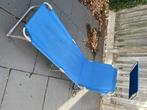 2 Matching Lounge chairs from Tec Take, Ophalen, Zo goed als nieuw, Aluminium, Inklapbaar